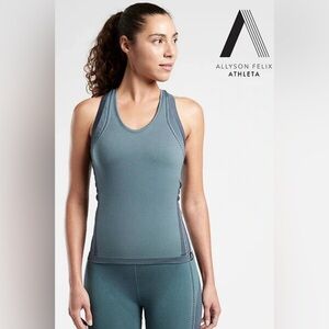 Athleta x Allyson Felix Legend Shine Tank Top Women’s Size Small 981682